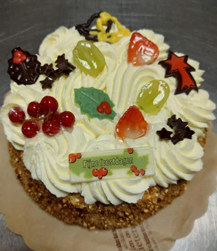 Afbeelding van Kerst slagroomtaart 6 pers. AANBIEDING