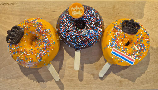 Afbeelding van Oranje donut